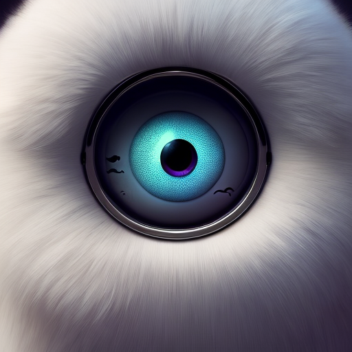 digital art, closeup cute and adorable, cute big circular reflective eyes, long fuzzy fur, Pixar render, unreal engine cinematic smooth, intricate detail, cinematic, Realistic art, pencil drawing with style of