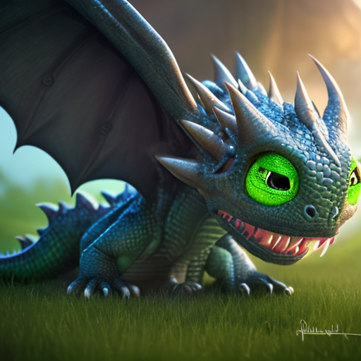 Cute baby dragon, closeup cute and adorable, cute big circular reflective eyes, long fuzzy fur, Pixar render, unreal engine cinematic smooth, intricate detail, cinematic, Realistic art, pencil drawing with style of