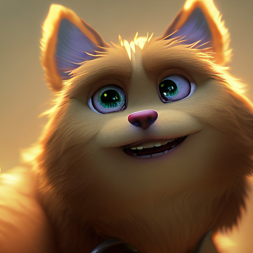 Filipina wowen, closeup cute and adorable, cute big circular reflective eyes, long fuzzy fur, Pixar render, unreal engine cinematic smooth, intricate detail, cinematic, Portrait style, sharp, highly detailed, 8k, HD with style of (Tronie)