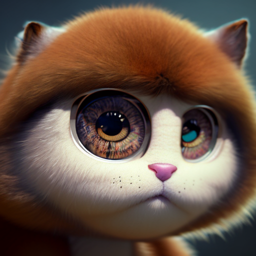 Filipino, closeup cute and adorable, cute big circular reflective eyes, long fuzzy fur, Pixar render, unreal engine cinematic smooth, intricate detail, cinematic, Realistic art, pencil drawing with style of