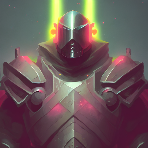 neon knight ashen, centered, Pablo olivera, smooth lines, graphic novel, comic art, trending on artstation ((Mike Mignola)) with style of (Mike Mignola)