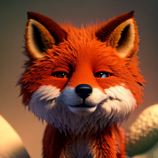 Afnkdorable little foxy, closeup cute and adorable, cute big circular reflective eyes, long fuzzy fur, Pixar render, unreal engine cinematic smooth, intricate detail, cinematic, 3d, octane render, high quality, 4k with style of