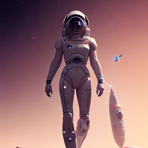 Futuristic space transportation, centered, digital art, trending on artstation, (cgsociety) with style of (Irina French)