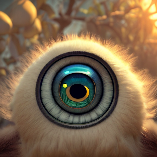 gogeous wings, closeup cute and adorable, cute big circular reflective eyes, long fuzzy fur, Pixar render, unreal engine cinematic smooth, intricate detail, cinematic, award winning on shutterstock, canon eos 5D, 32k with style of (Walker Evans)