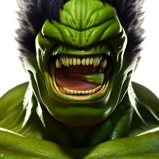 hulk if he was fused with venom, closeup cute and adorable, cute big circular reflective eyes, long fuzzy fur, Pixar render, unreal engine cinematic smooth, intricate detail, cinematic, 3d, octane render, high quality, 4k with style of