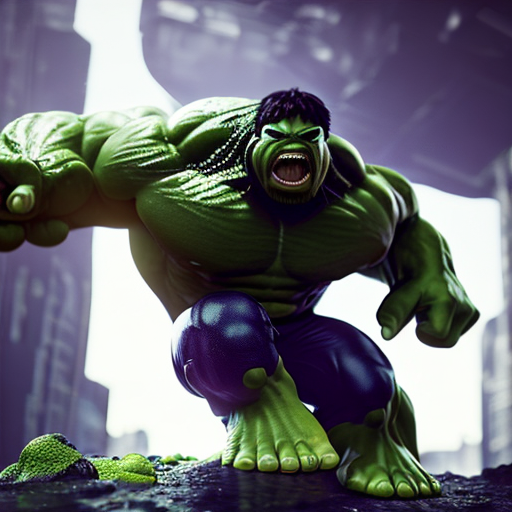 hulk if he was fused with venom from marvel, closeup cute and adorable, cute big circular reflective eyes, long fuzzy fur, Pixar render, unreal engine cinematic smooth, intricate detail, cinematic, 3d, octane render, high quality, 4k with style of
