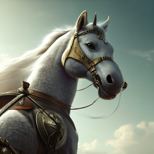 a gallant knight, riding a horse, fully armed with all he needed in a battle, closeup cute and adorable, cute big circular reflective eyes, long fuzzy fur, Pixar render, unreal engine cinematic smooth, intricate detail, cinematic, 8k, HD with style of