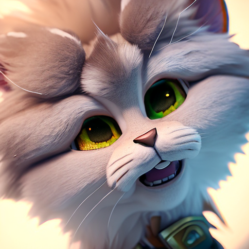 Yelan from Genshin Impact, closeup cute and adorable, cute big circular reflective eyes, long fuzzy fur, Pixar render, unreal engine cinematic smooth, intricate detail, cinematic, 8k, HD with style of