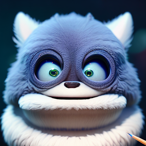 kung mud crab, closeup cute and adorable, cute big circular reflective eyes, long fuzzy fur, Pixar render, unreal engine cinematic smooth, intricate detail, cinematic, digital art, trending on artstation, (cgsociety) with style of (Mandy Jurgens)
