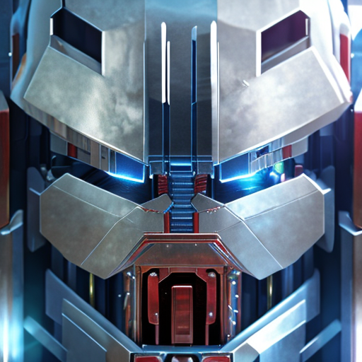 optimus prime, closeup cute and adorable, cute big circular reflective eyes, long fuzzy fur, Pixar render, unreal engine cinematic smooth, intricate detail, cinematic, 8k, HD with style of
