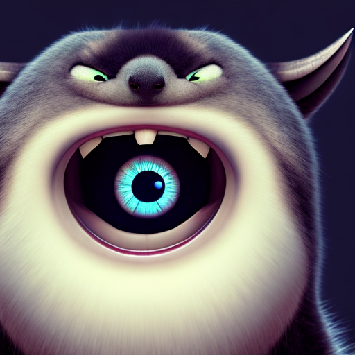 rimuru tempest as edvard munch the scream, closeup cute and adorable, cute big circular reflective eyes, long fuzzy fur, Pixar render, unreal engine cinematic smooth, intricate detail, cinematic, 8k, HD with style of