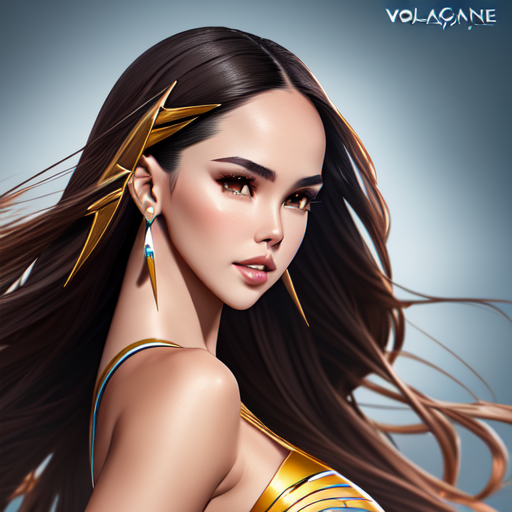 catriona gray, volacanoe inspired, centered, Portrait style, sharp, highly detailed, 8k, HD with style of (Full Length)