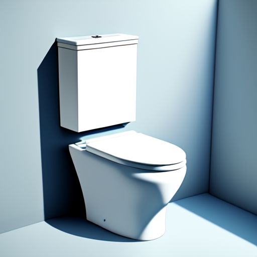 floathing toilet architecture, centered, 8k, HD with style of